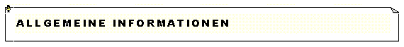 Textfeld: Allgemeine Informationen